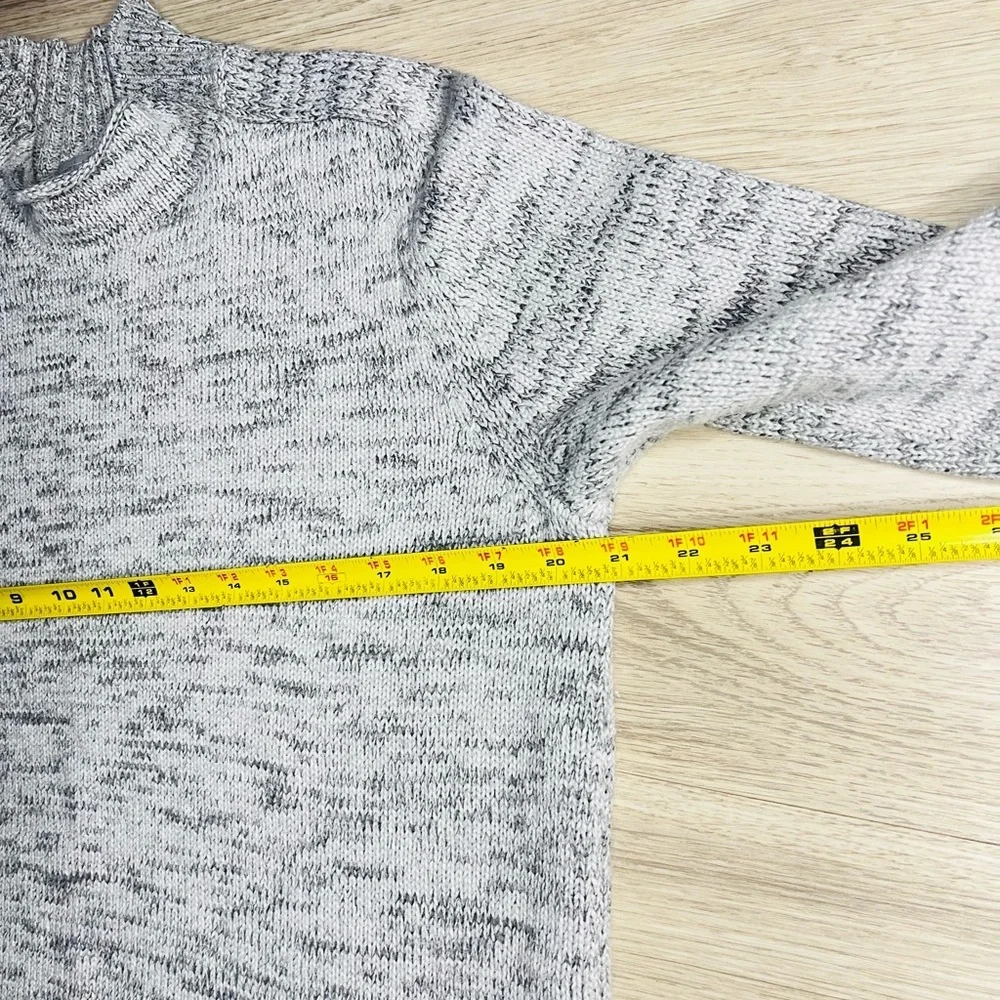 Peter Millar Men’s cotton Wool blend Gray Roll Neck Sweater Sz M
